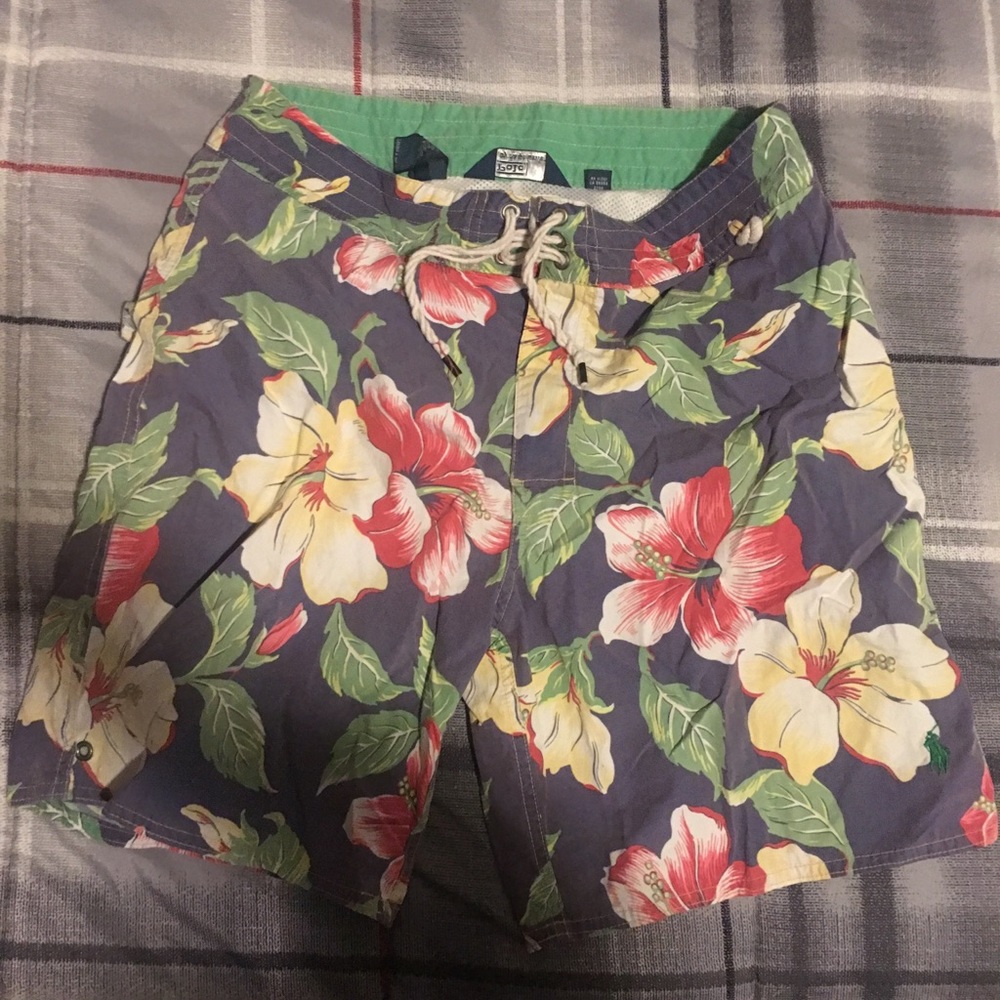 Ralph Lauren Polo men’s swim trunks.